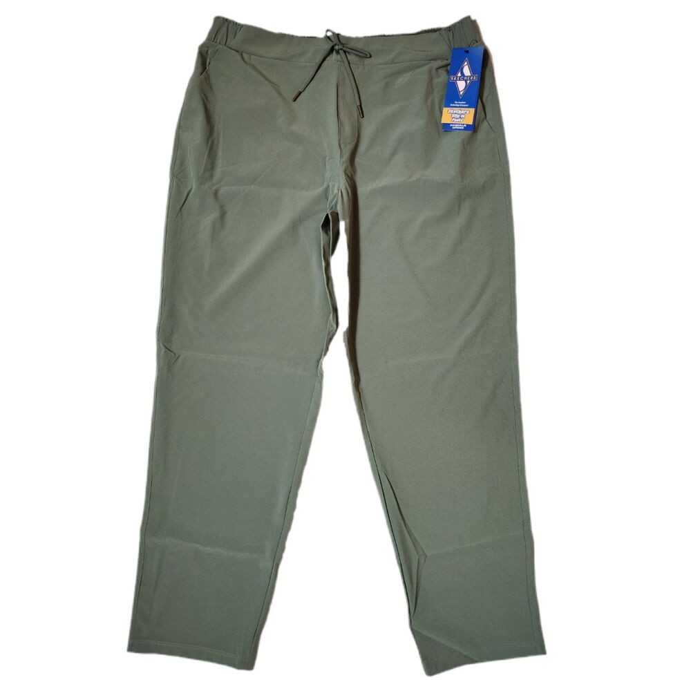 Skechers Olive Green Women's Pull-On Straight Leg Pants